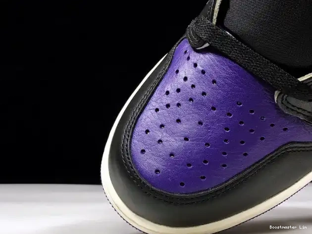 Boostmaster lin 555088-501 Air Court Jordan 1 Purple 0507